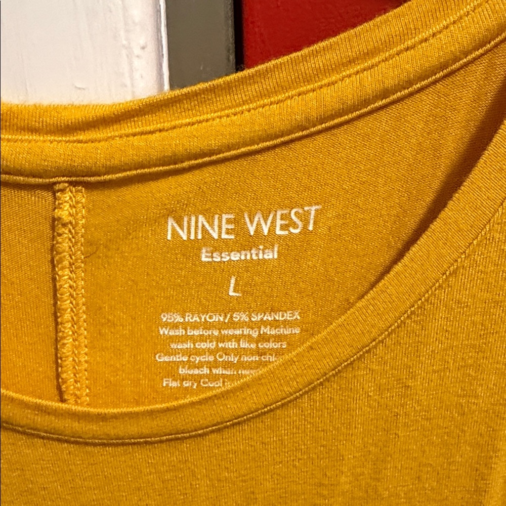 Nine West Women's Yellow and Gray Tank Tops(BUNDLE OF 2) - Picture 3 of 6